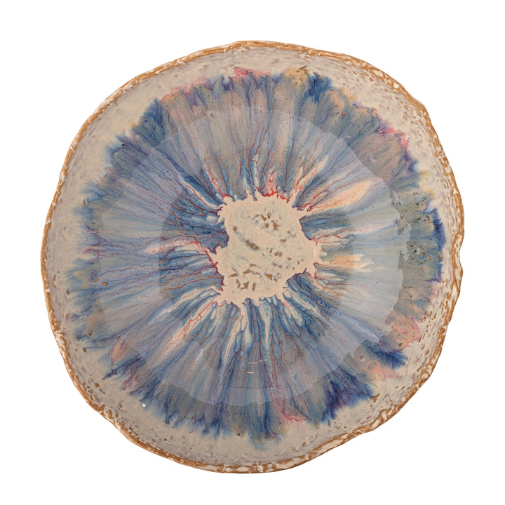 Amalia Bowl in Blue Stoneware