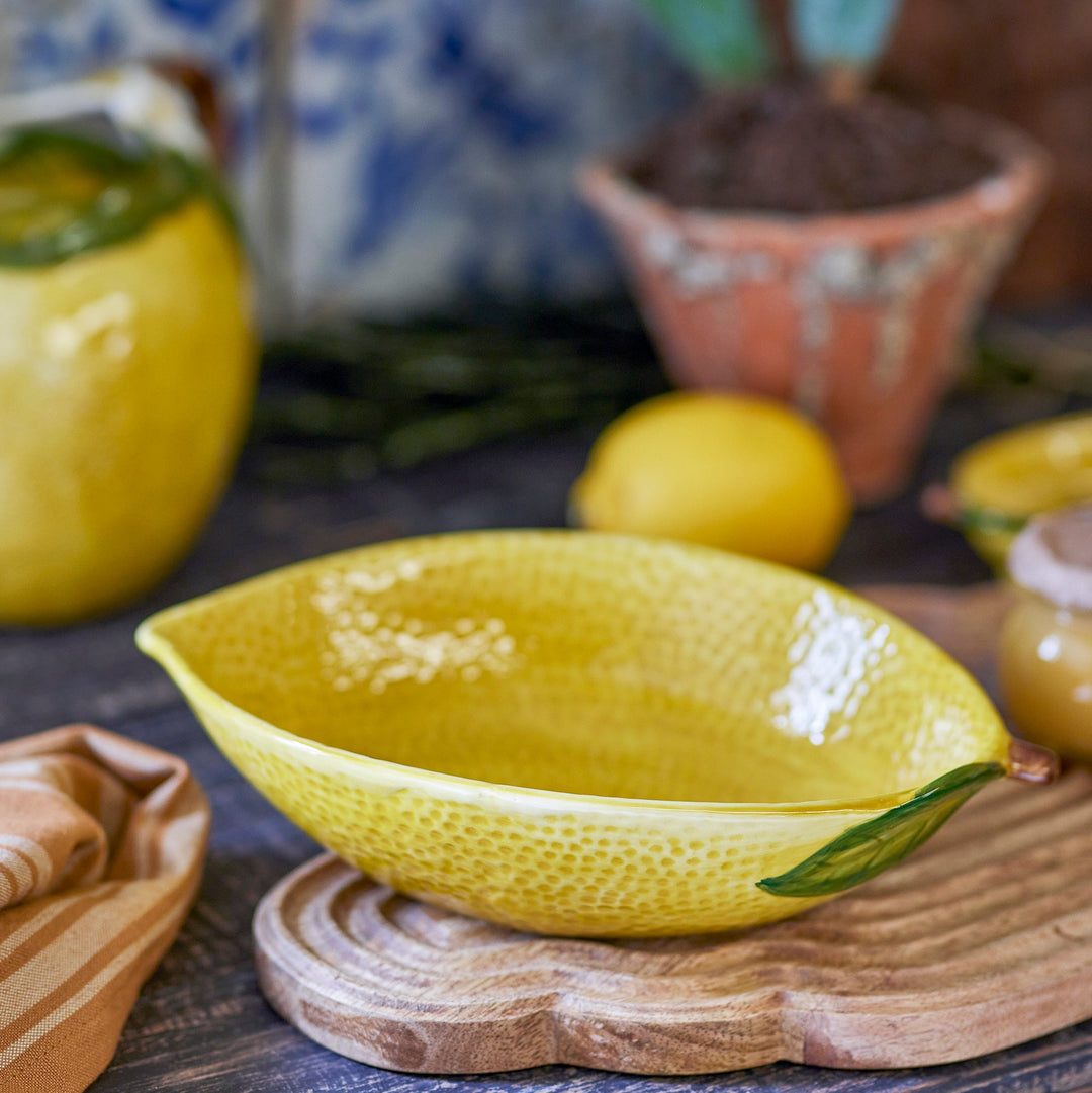 Limone Bowl in Yellow