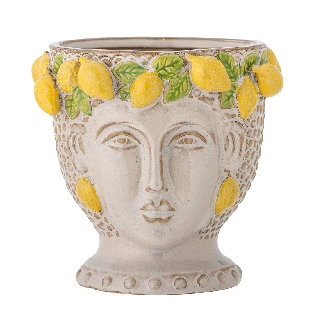 Limone Flowerpot in Yellow