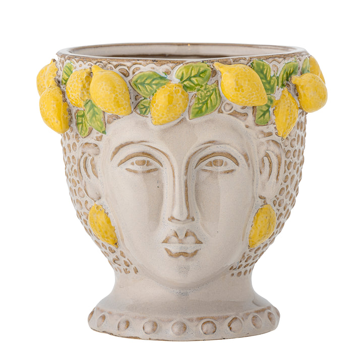 Limone Flowerpot in Yellow