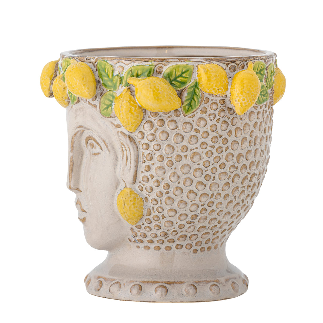 Limone Flowerpot in Yellow