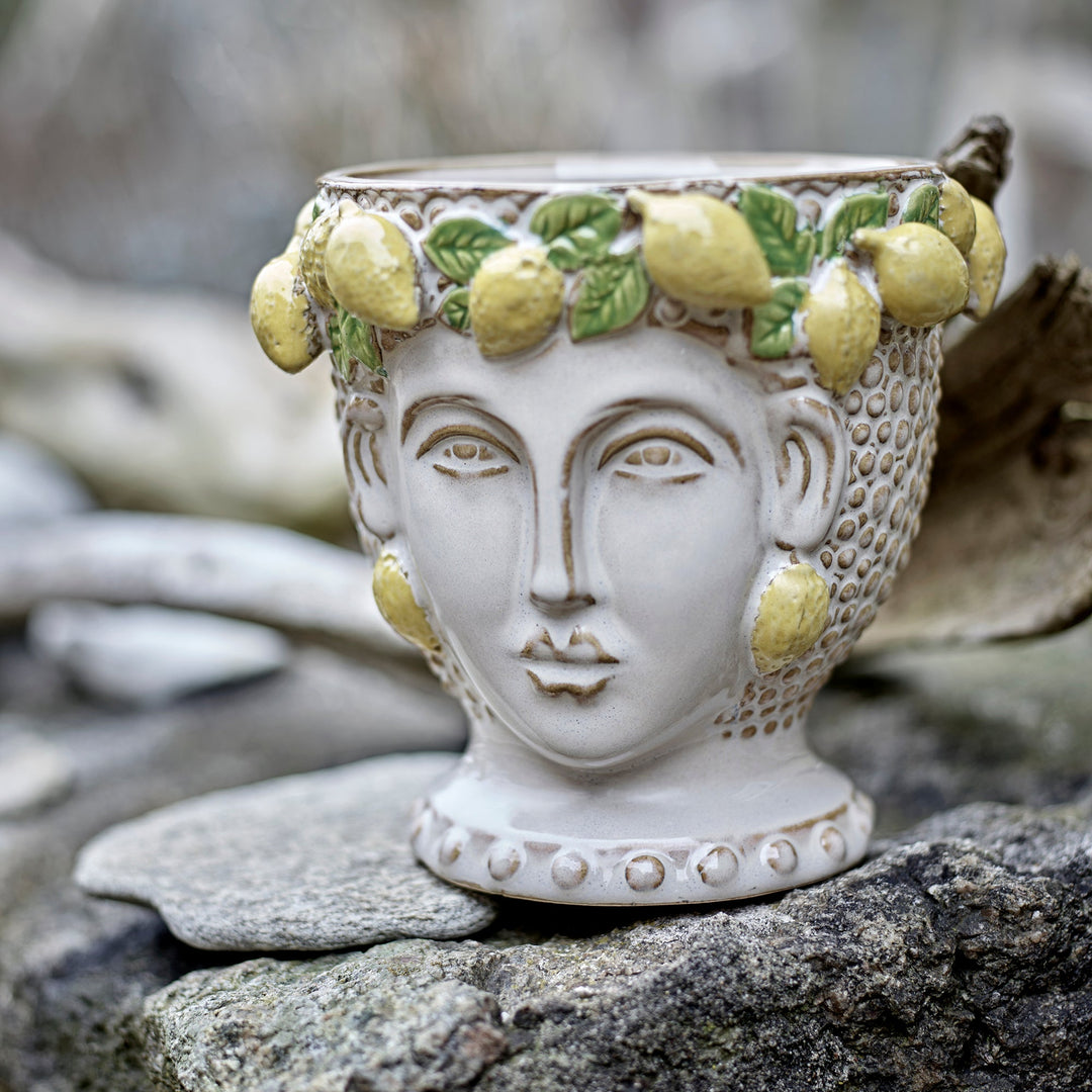 Limone Flowerpot in Yellow