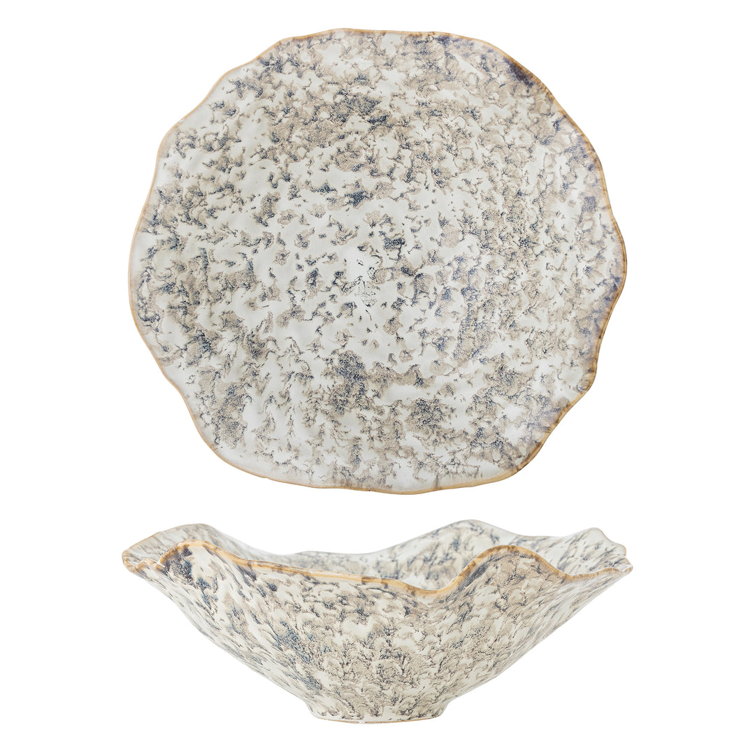 Lennon Bowl in Grey Stoneware