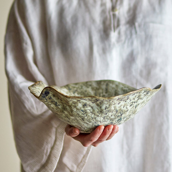 Lennon Bowl in Grey Stoneware