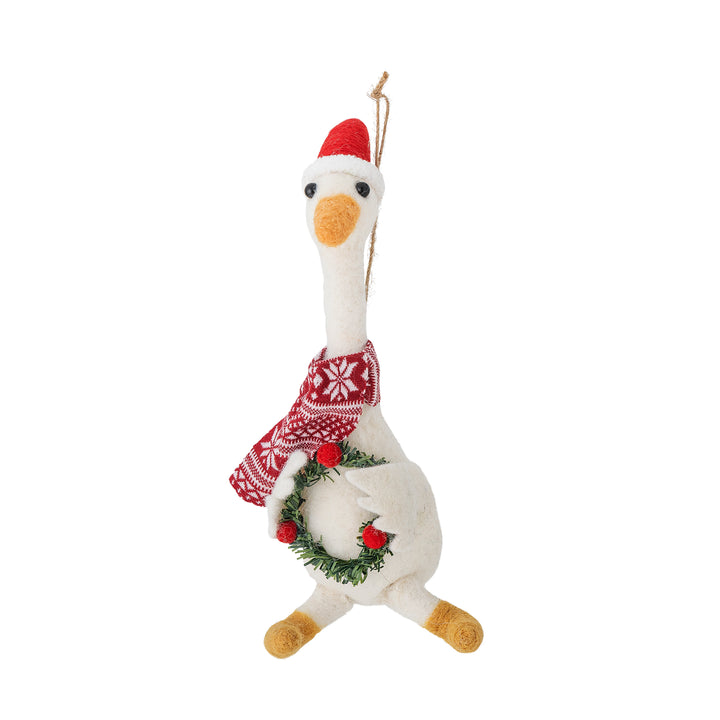 Arlo Christmas Goose Tree Decoration