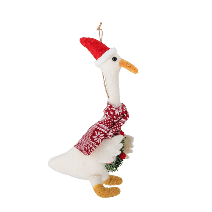 Arlo Christmas Goose Tree Decoration