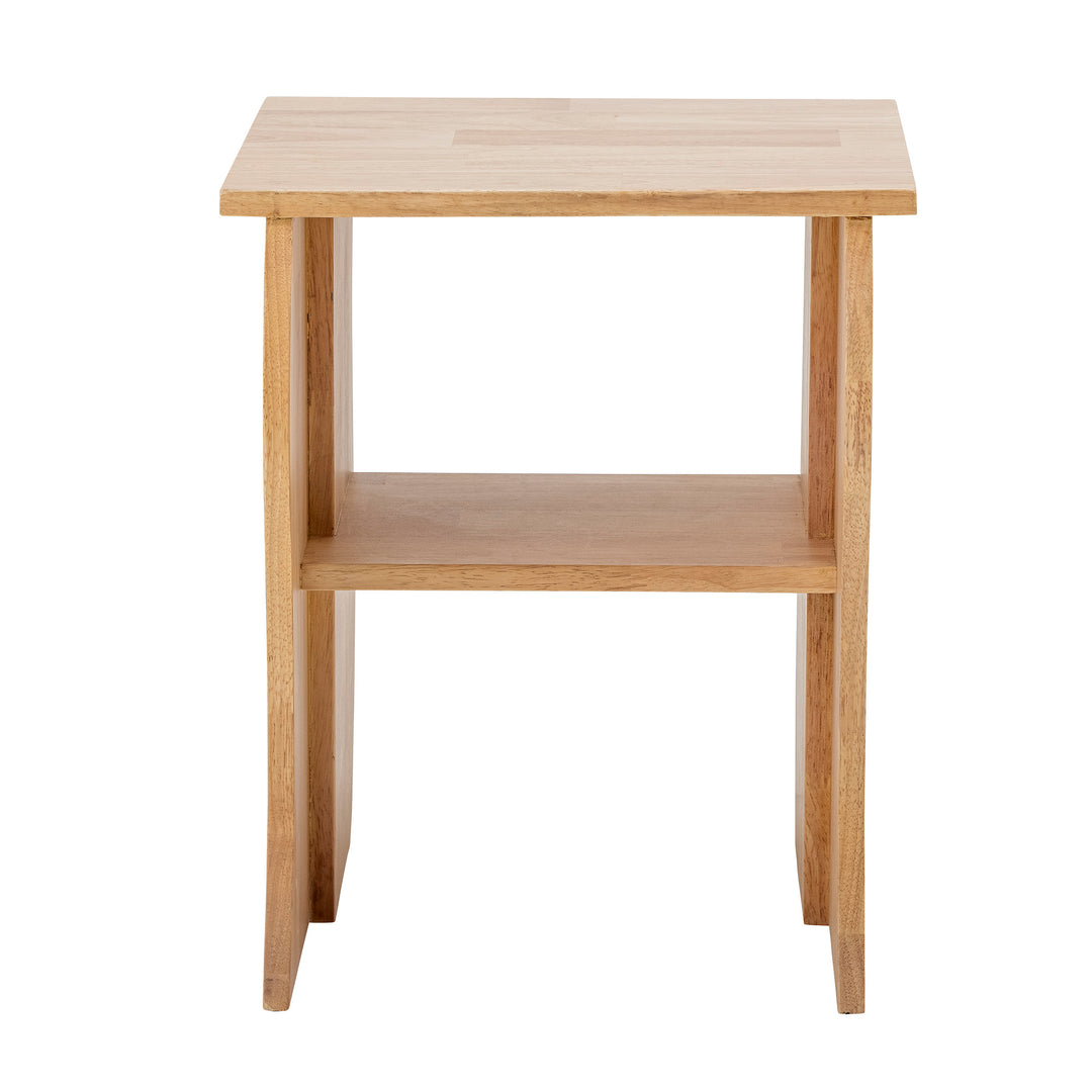 Bark Stool in Nature Rubberwood