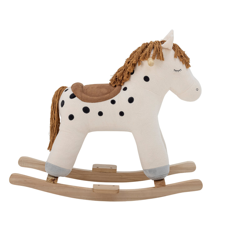 Merlen Rocking Toy Horse in White
