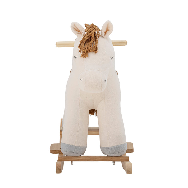 Merlen Rocking Toy Horse in White