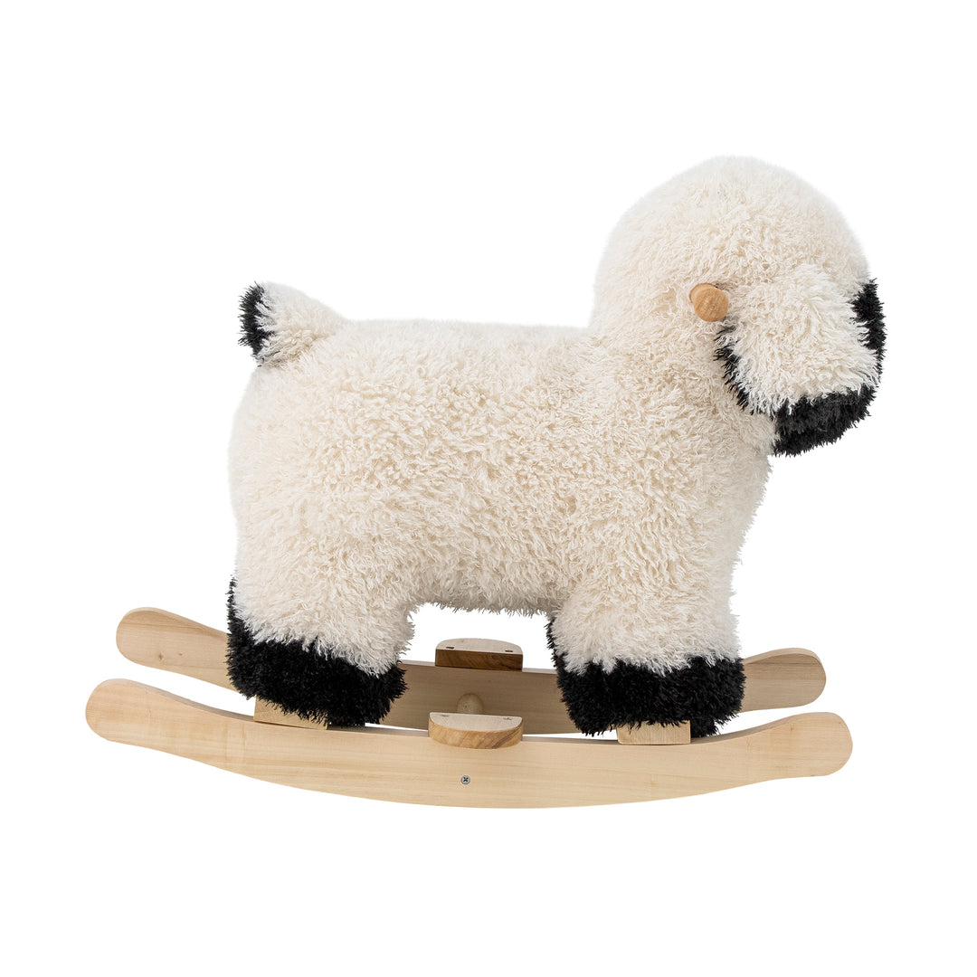 Dolly Rocking Toy Sheep in White