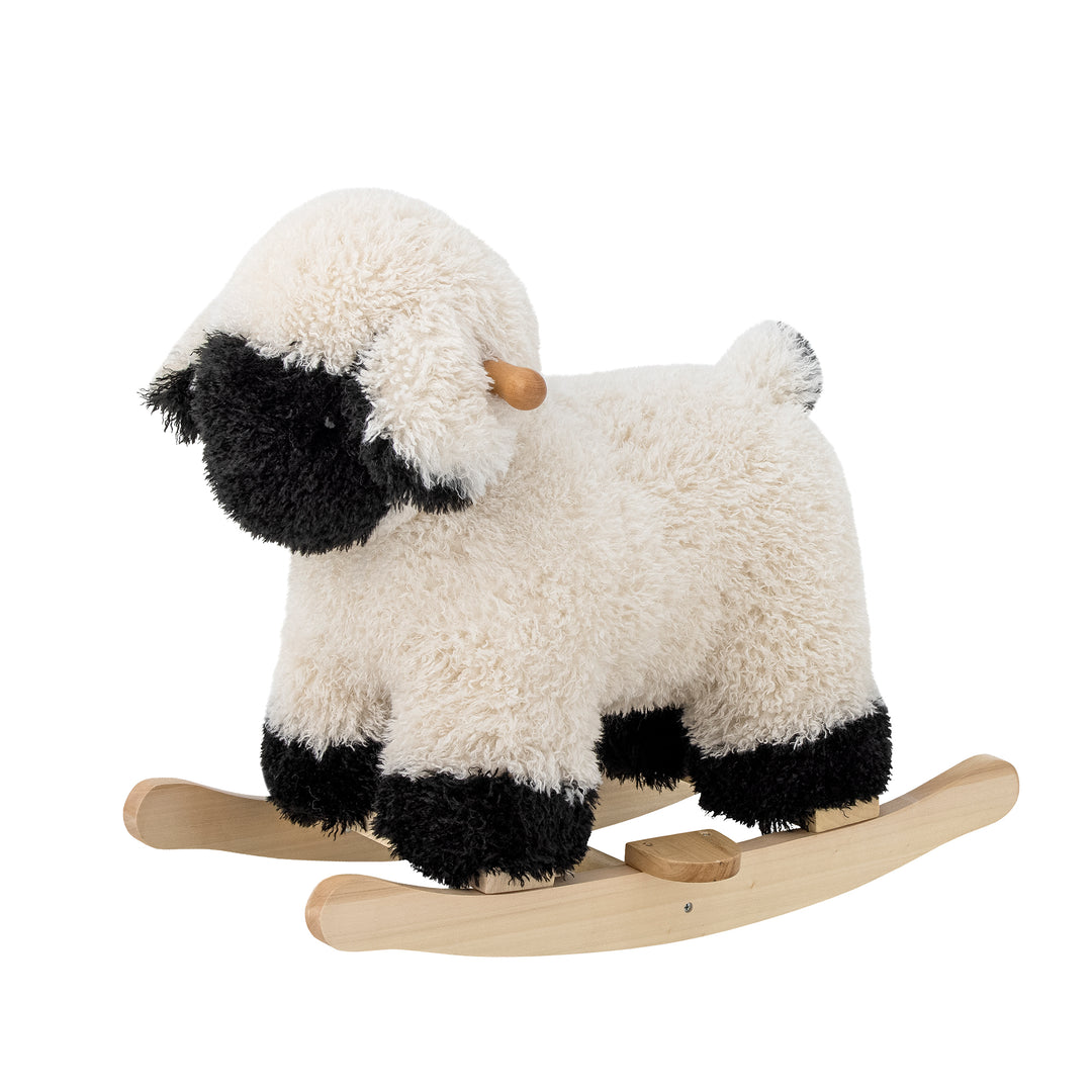 Sheep Rocking Toys Dolly Rocking Toy Sheep in White – Ella James