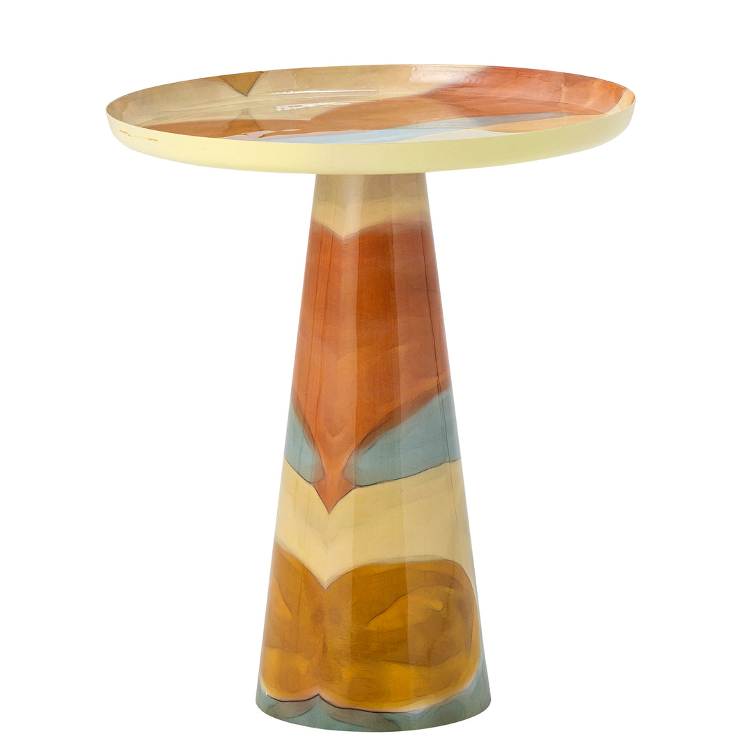 Brooke Side Table in Multi Metal