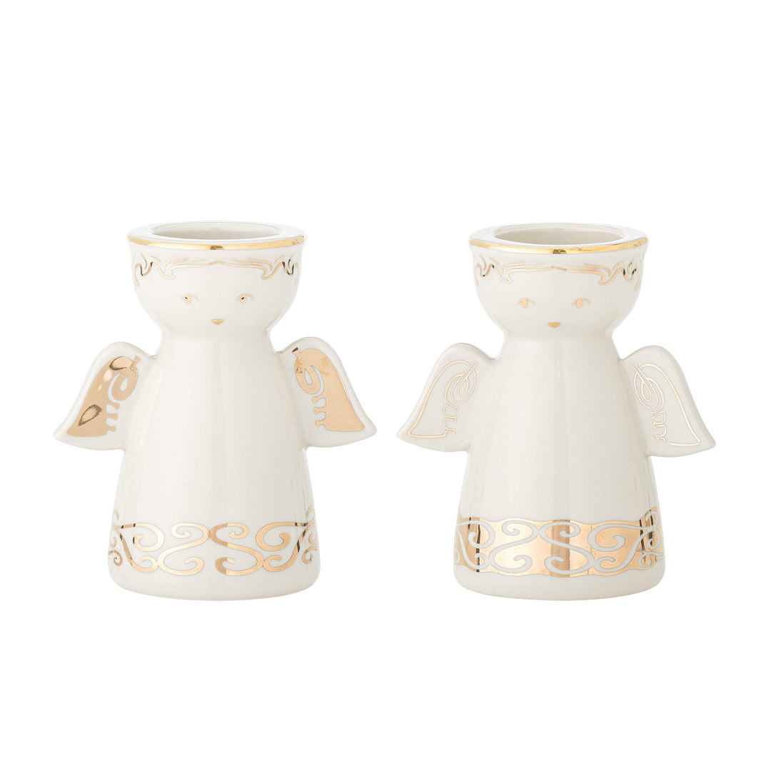 Set of 2 Faella Votive & Candle Holders