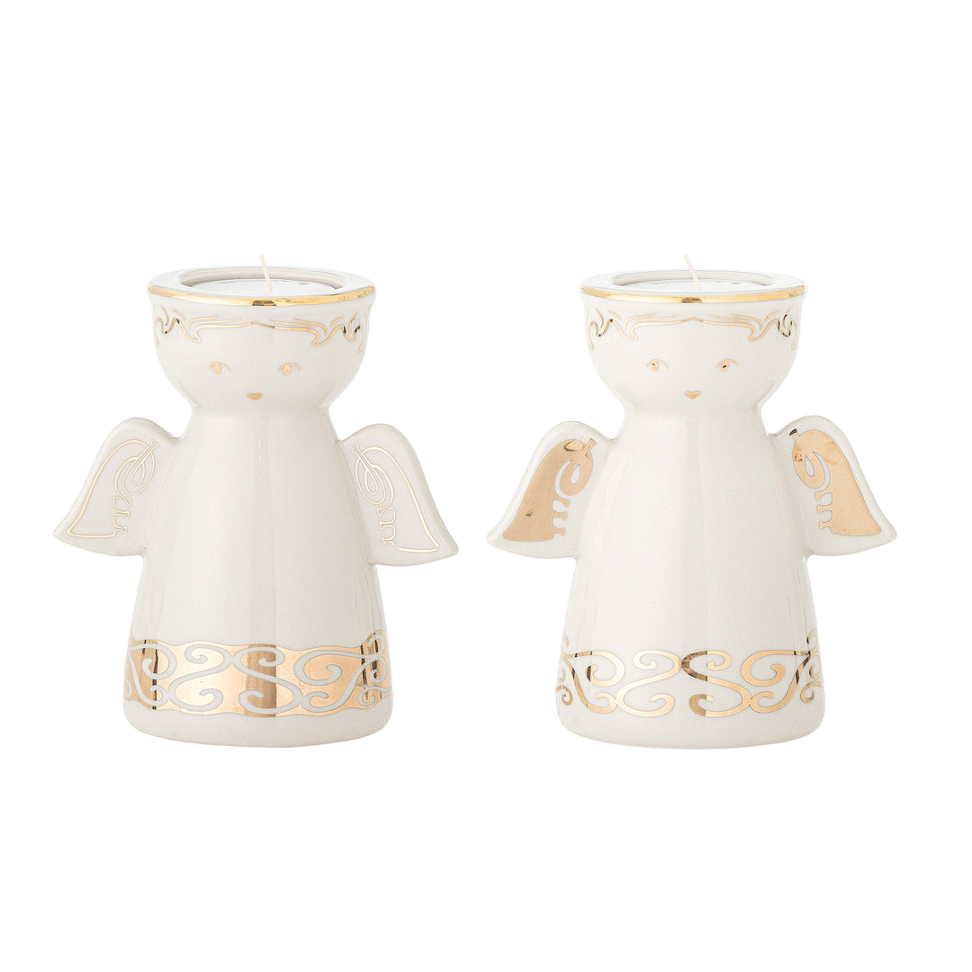 Set of 2 Faella Votive & Candle Holders