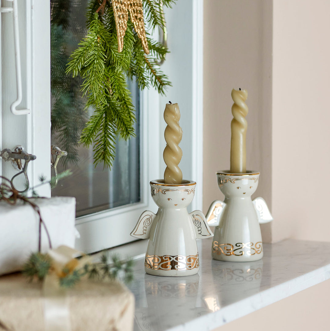 Set of 2 Faella Votive & Candle Holders