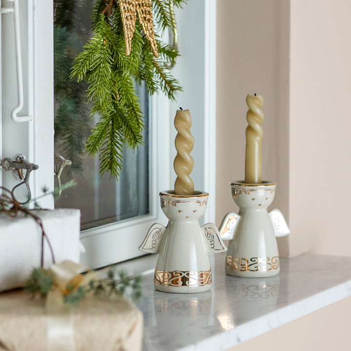 Set of 2 Faella Votive & Candle Holders