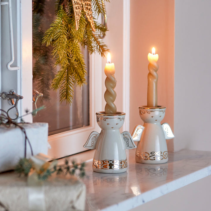 Set of 2 Faella Votive & Candle Holders