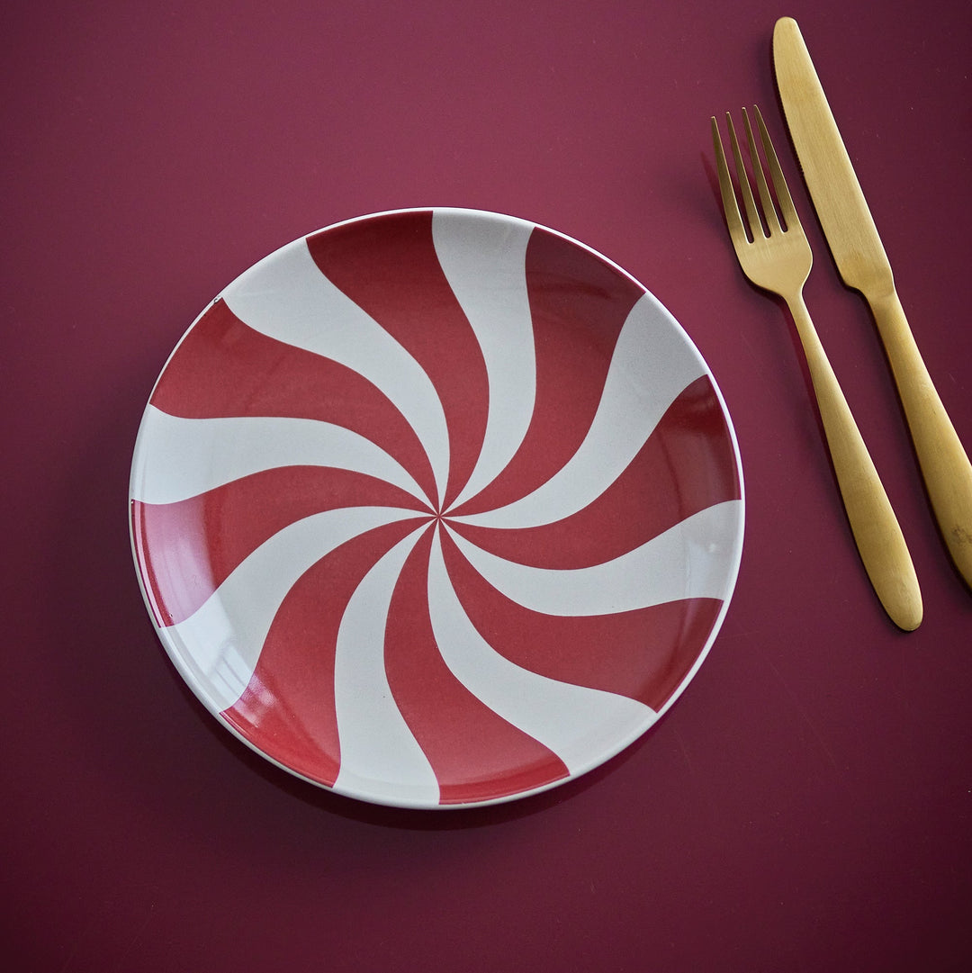 Medium Yule Plate