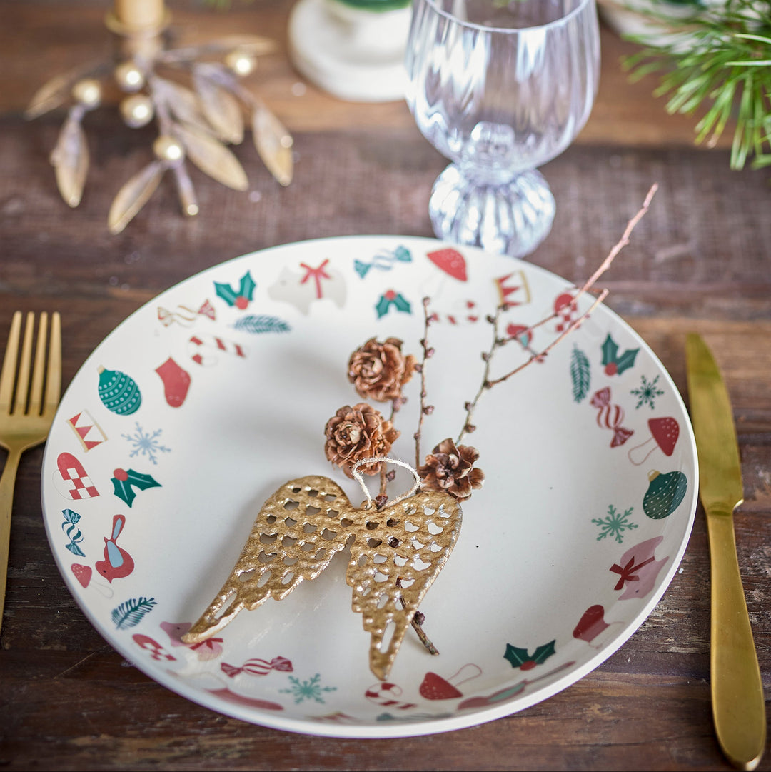 Yule Serving Plate