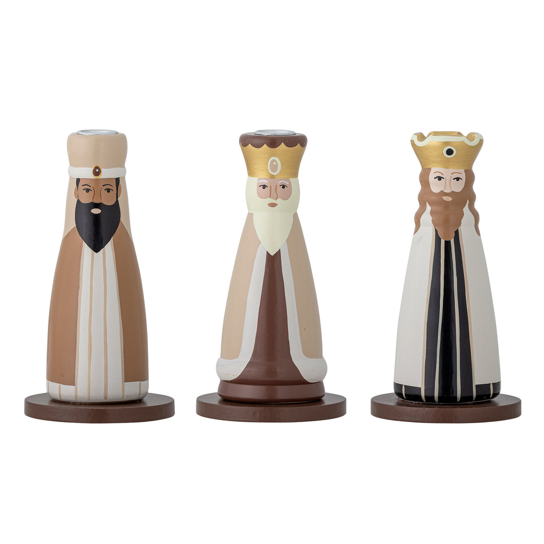 Set of 3 Betiel Candle Holders