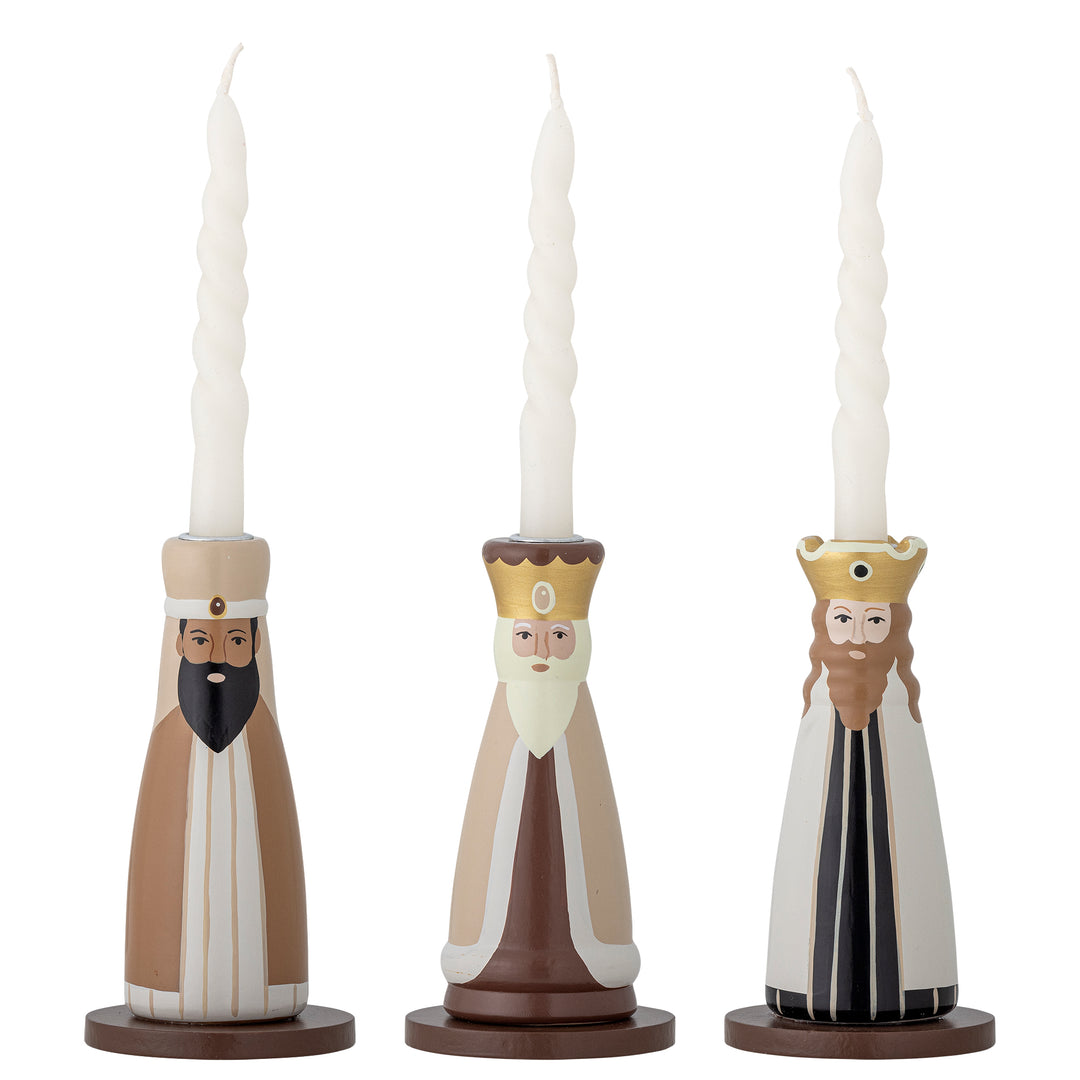 Set of 3 Betiel Candle Holders