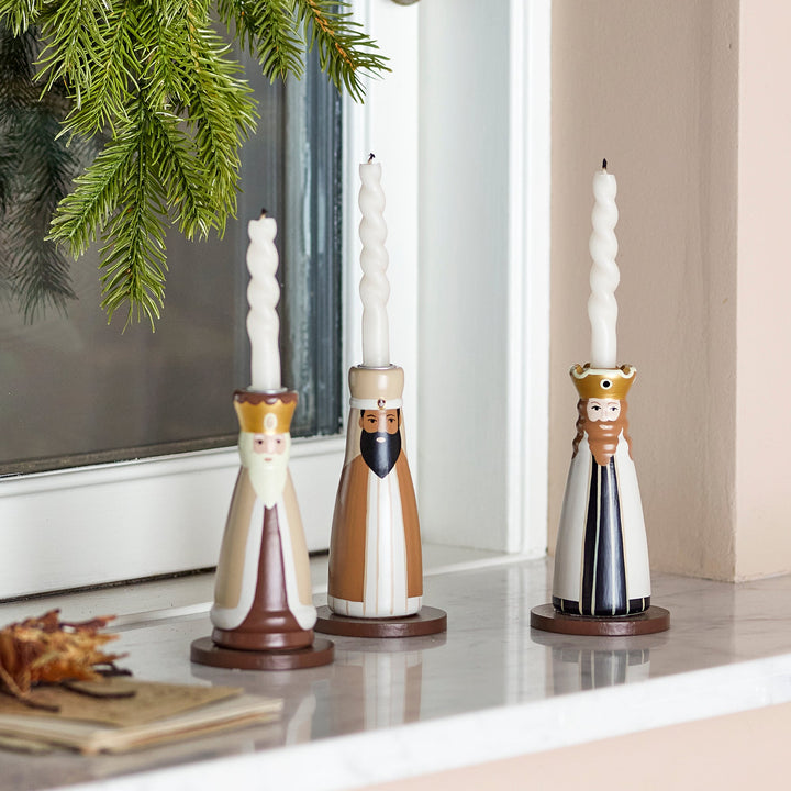 Set of 3 Betiel Candle Holders