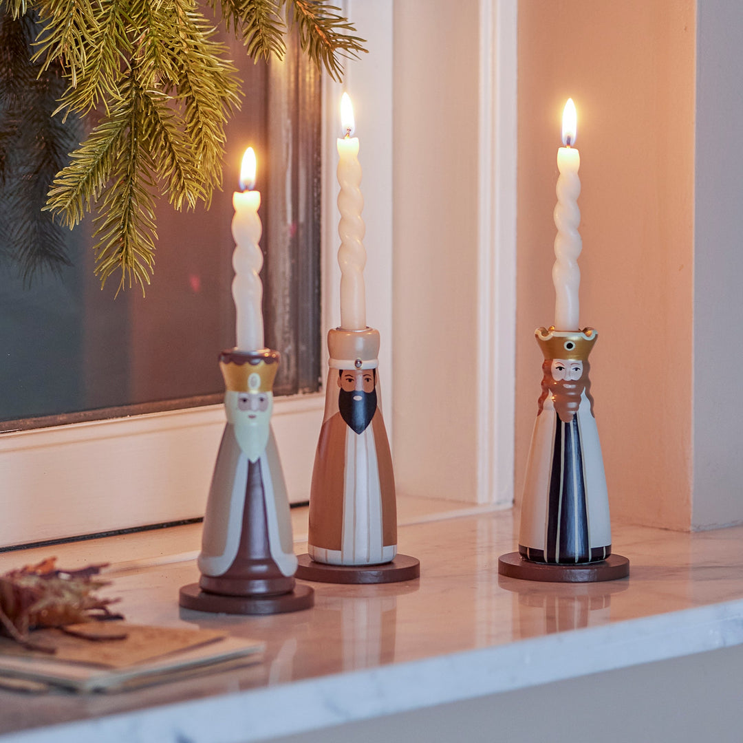 Set of 3 Betiel Candle Holders