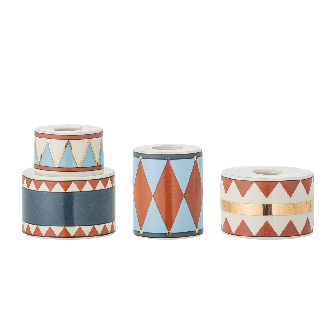 Set of 3 Bitja Candle Holders
