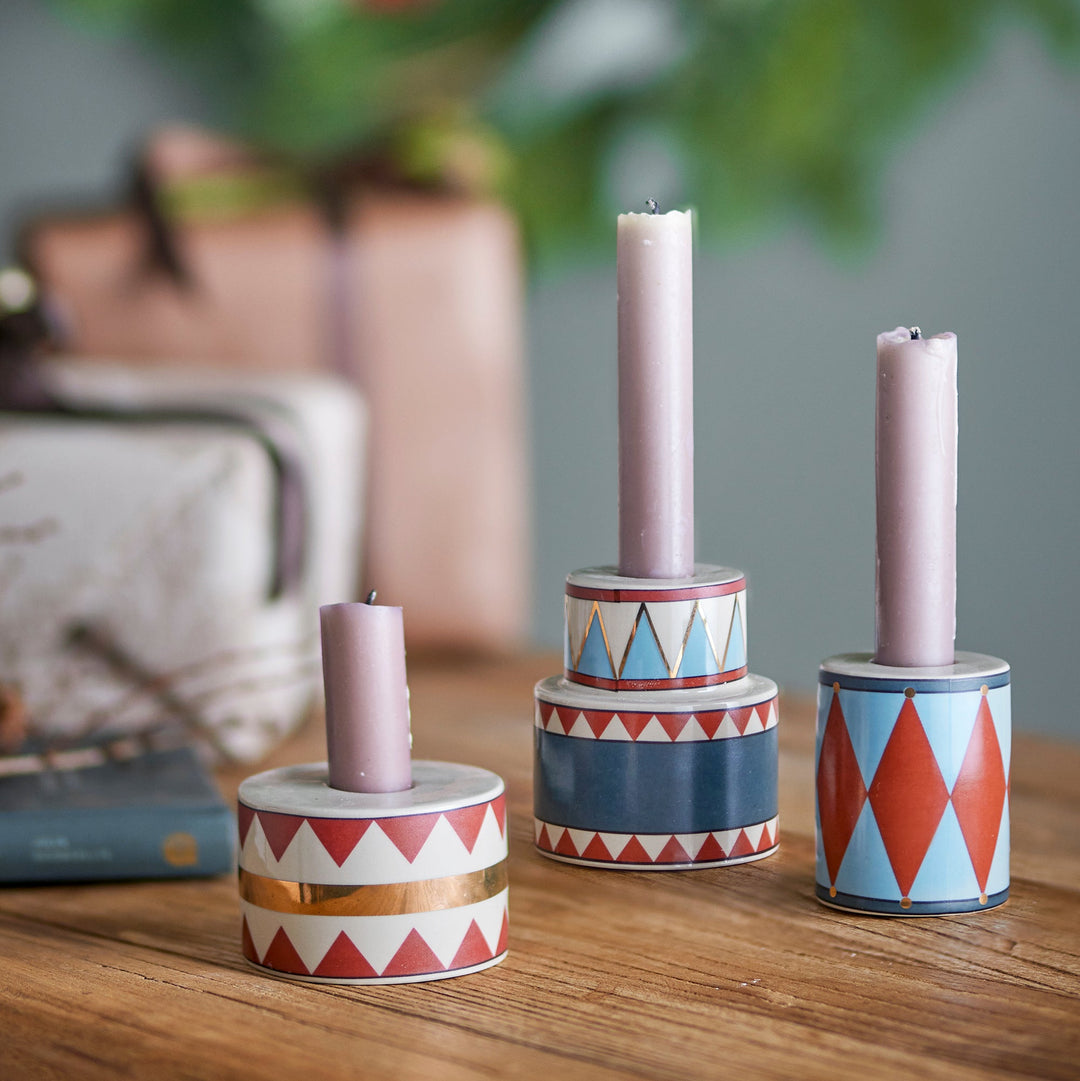Set of 3 Bitja Candle Holders