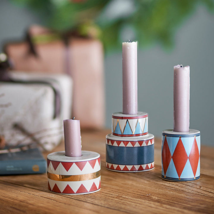Set of 3 Bitja Candle Holders