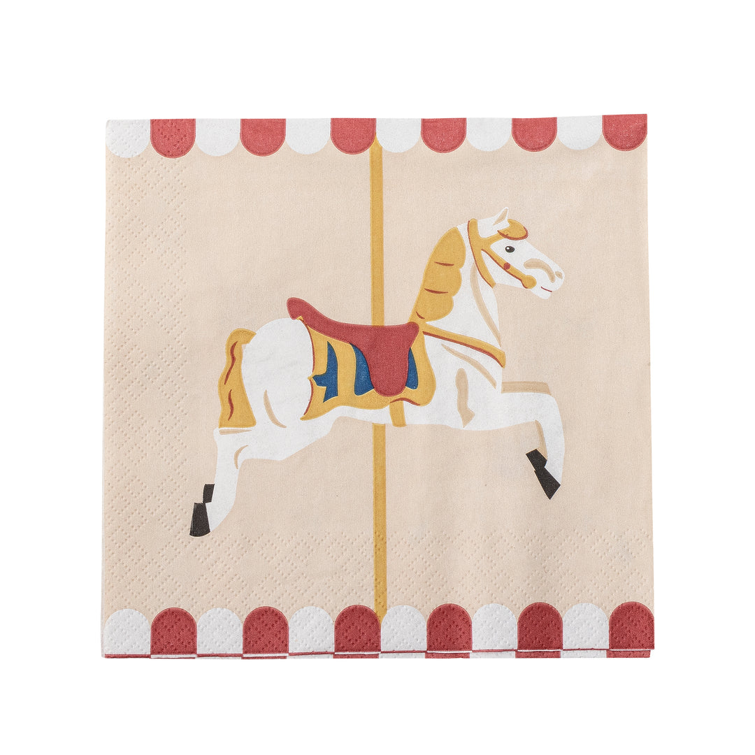 Pack of 20 Merry-go-round Napkins