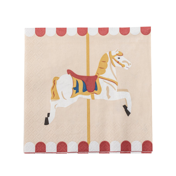 Pack of 20 Merry-go-round Napkins