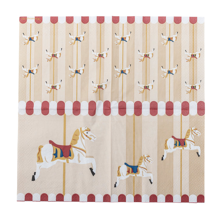Pack of 20 Merry-go-round Napkins