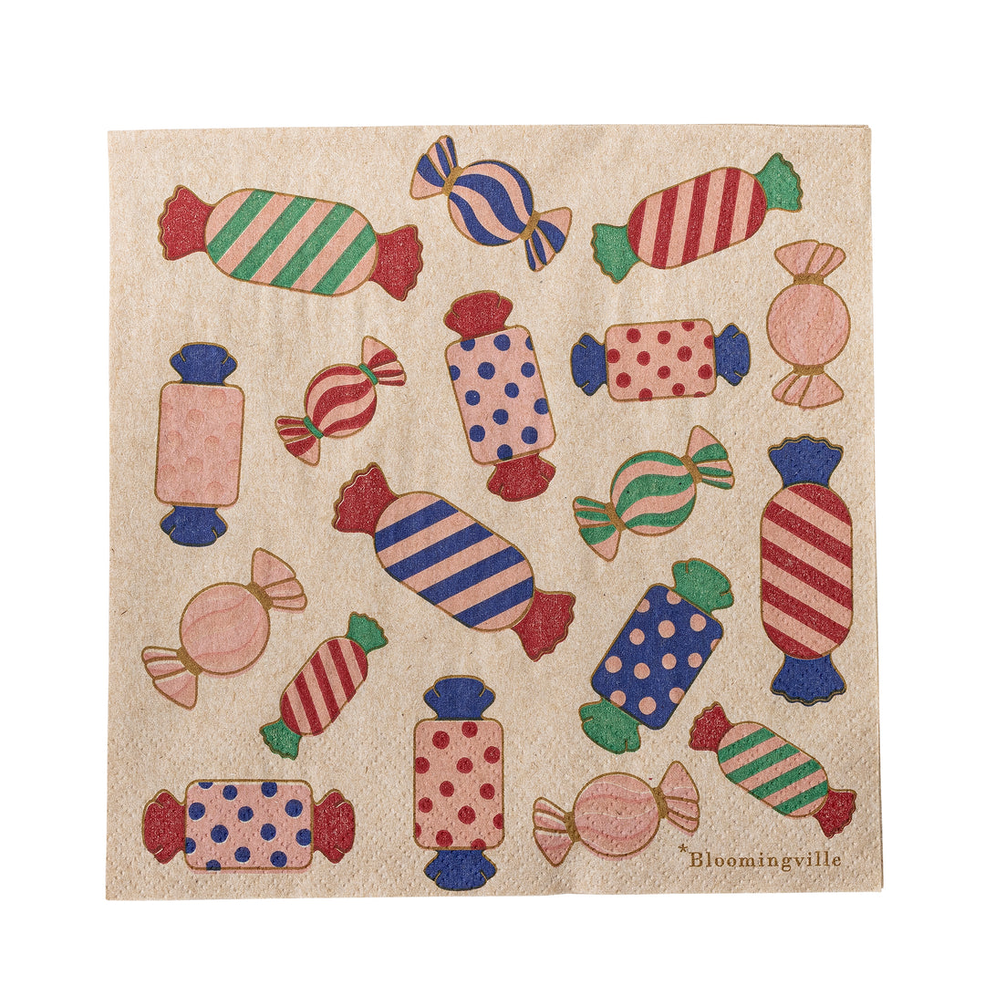 Pack of 20 Caramella Napkins