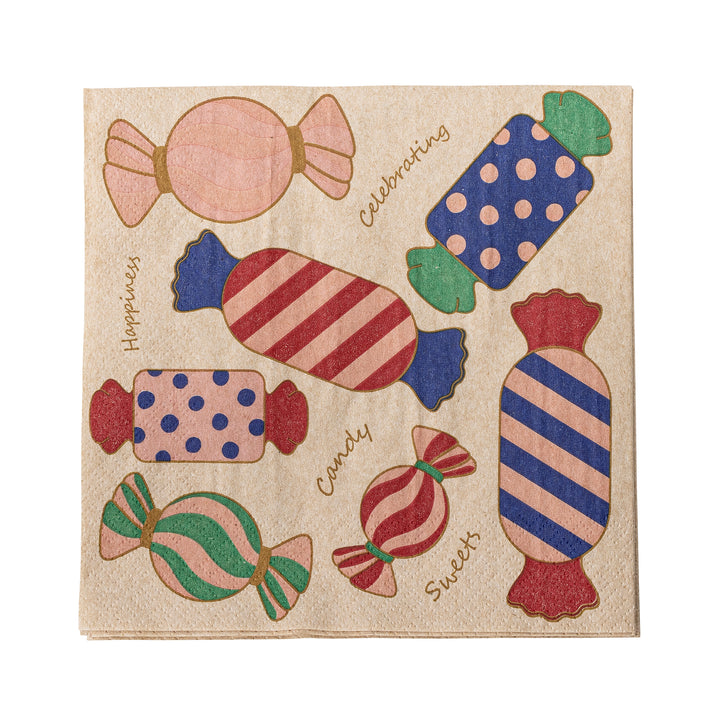 Pack of 20 Caramella Napkins