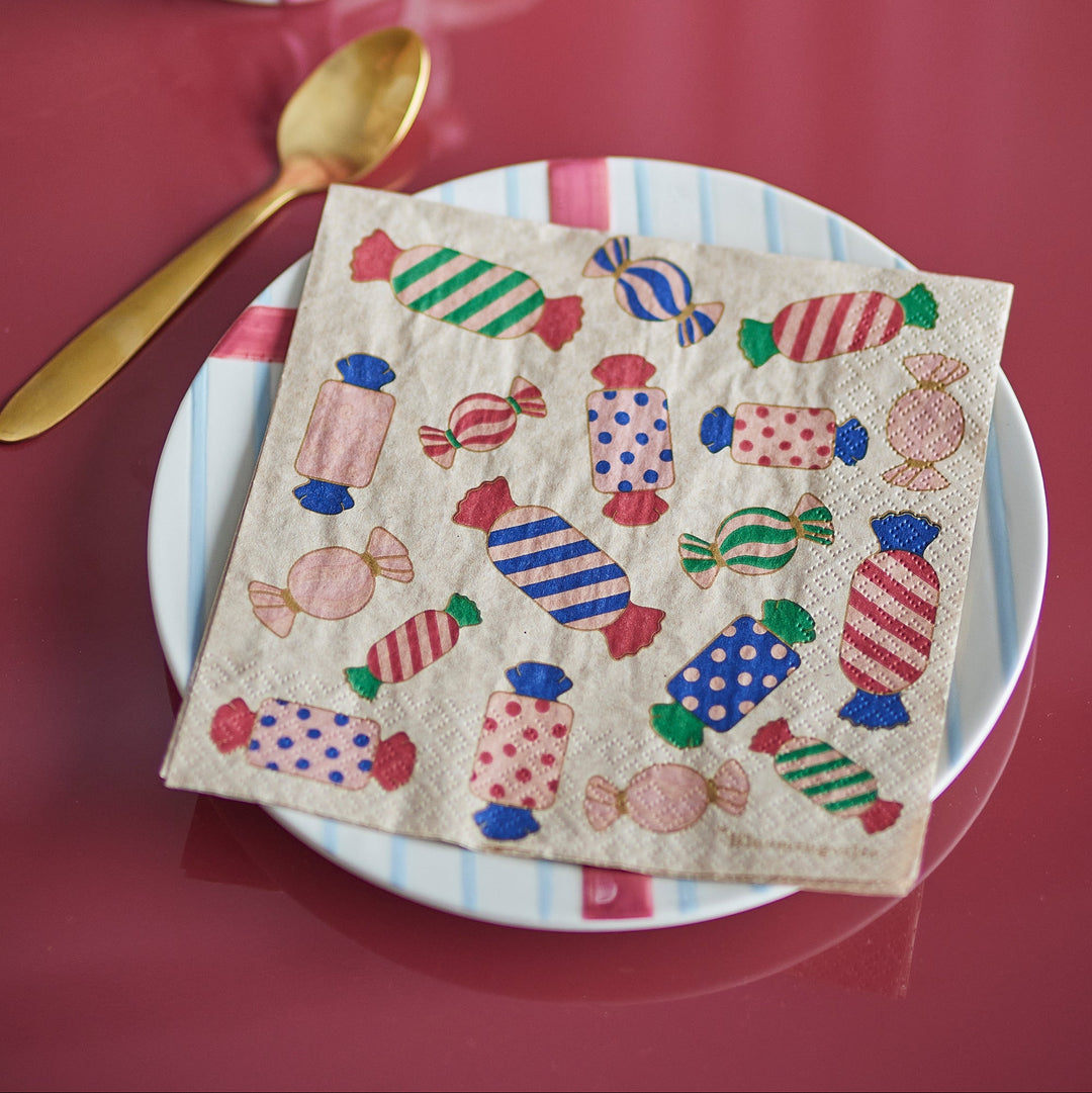 Pack of 20 Caramella Napkins