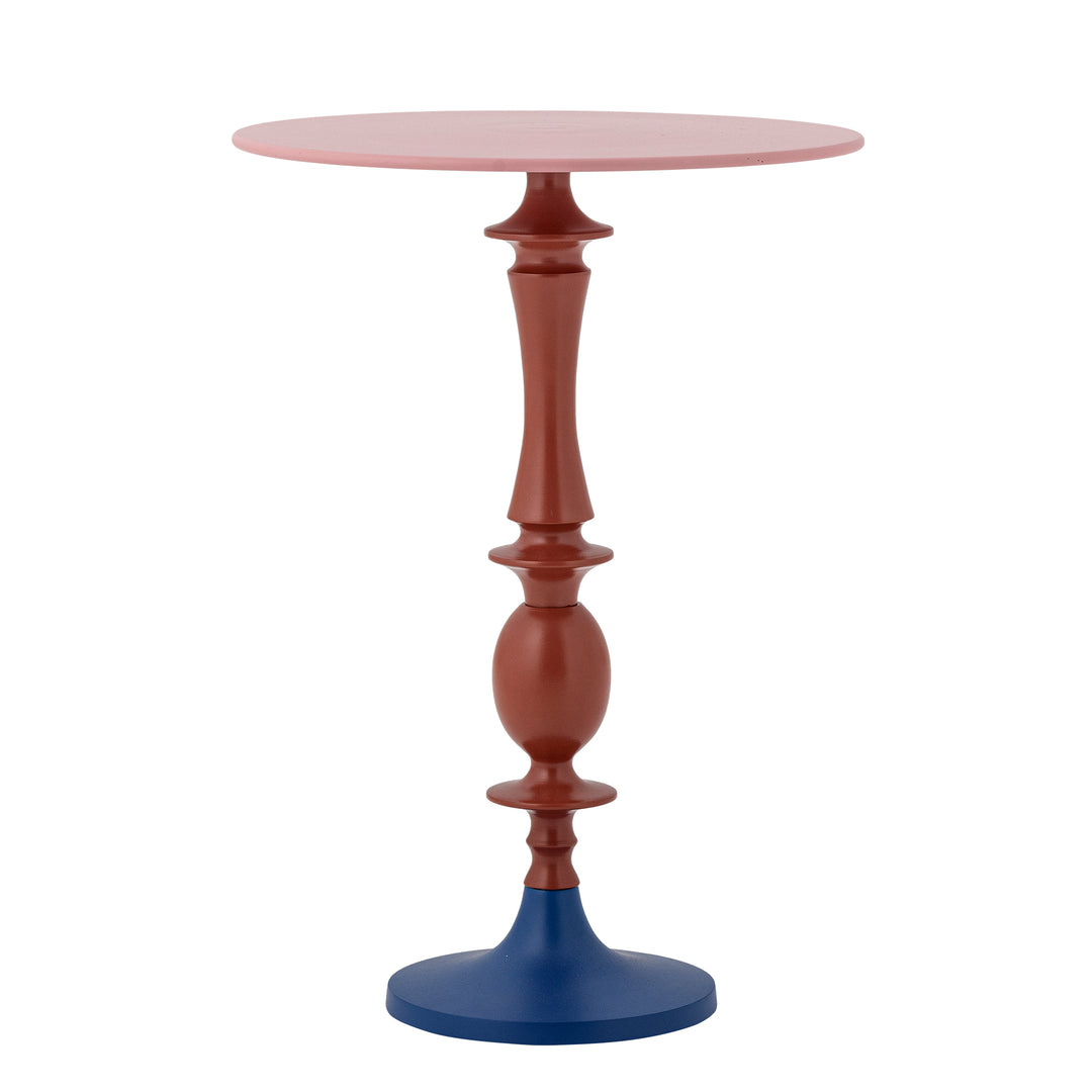 Annan Side Table in Red Aluminum