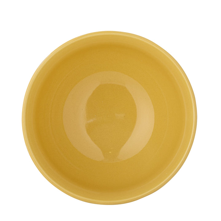Celebrate Bowl in Yellow Stoneware Kids