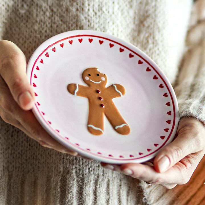 Set of 4 Binna Gingerbread Plates