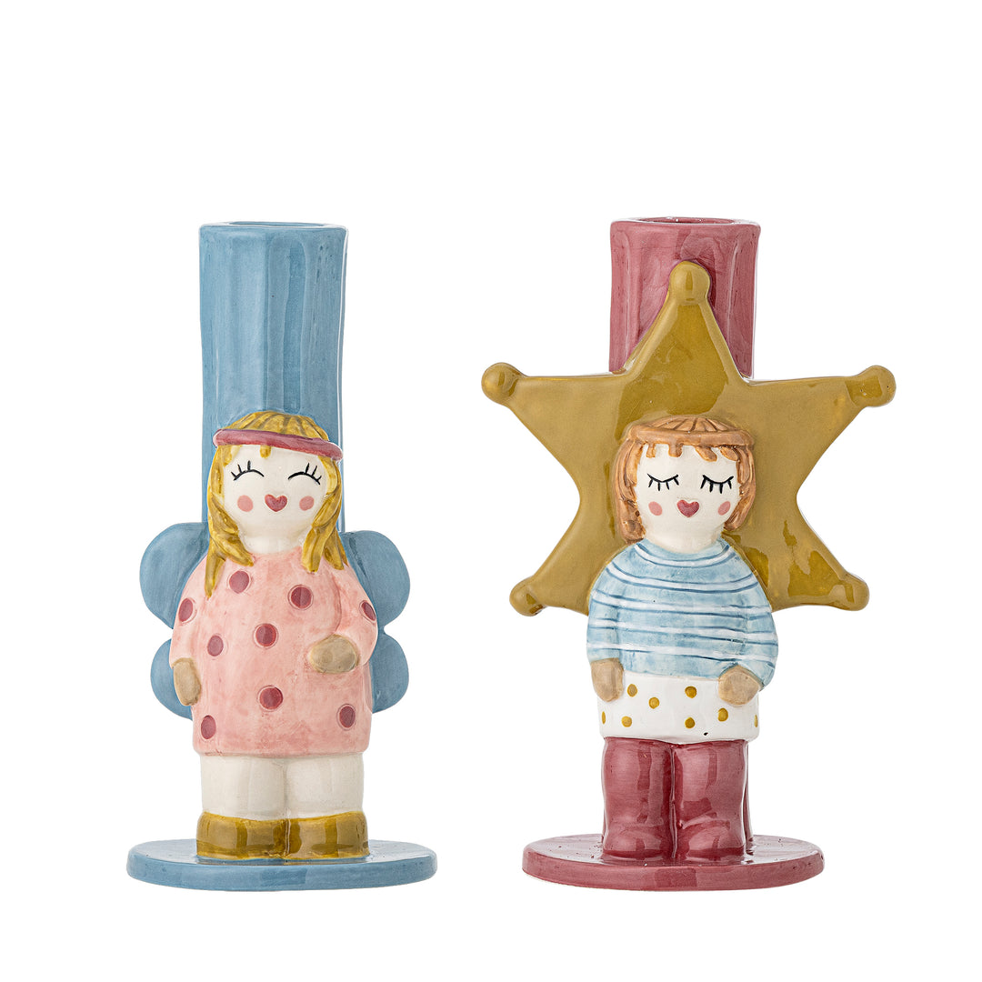 Set of 2 Bisby Candle Holders