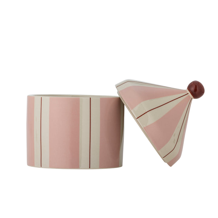 Cimmi Striped Jar in Rose