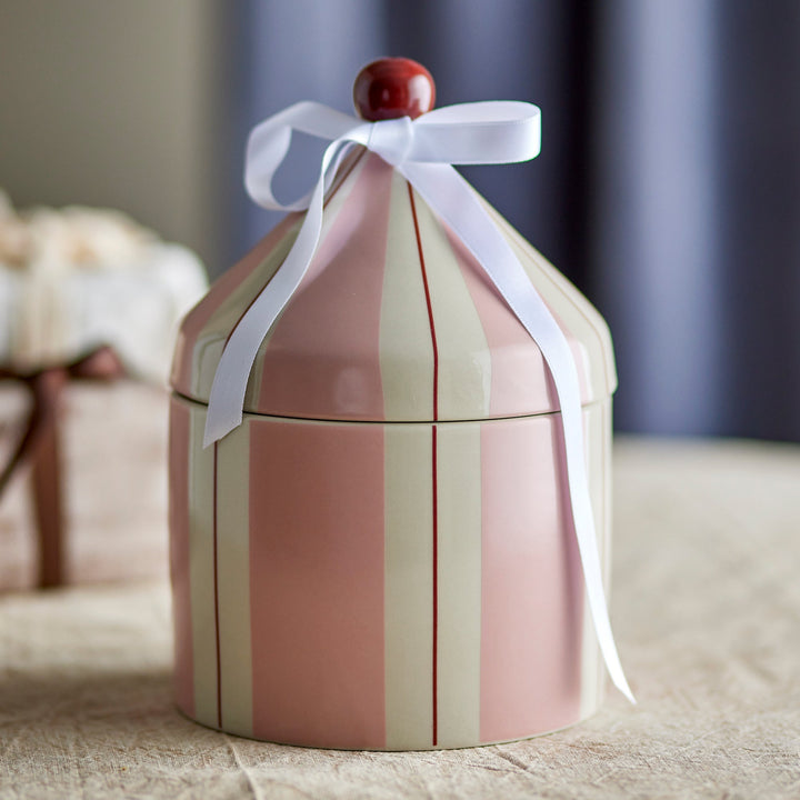 Cimmi Striped Jar in Rose