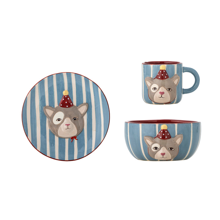 Party Tableware Set in Blue