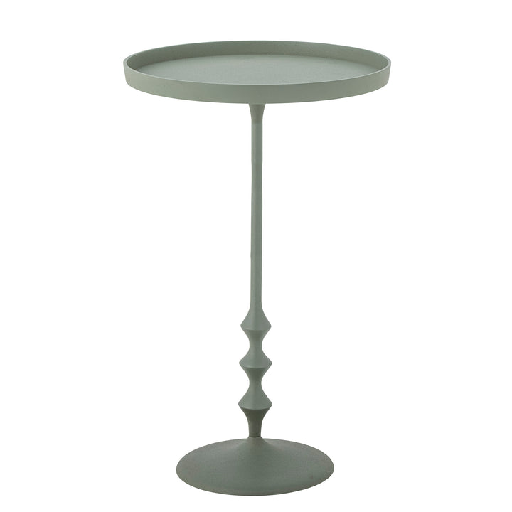 Anjou Side Table in Green Aluminum