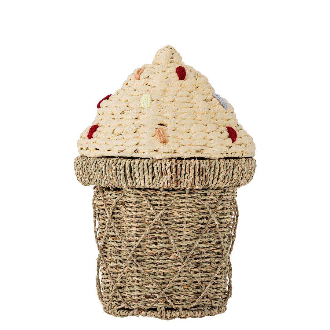 Cillie Small Ice-cream Seagrass Basket