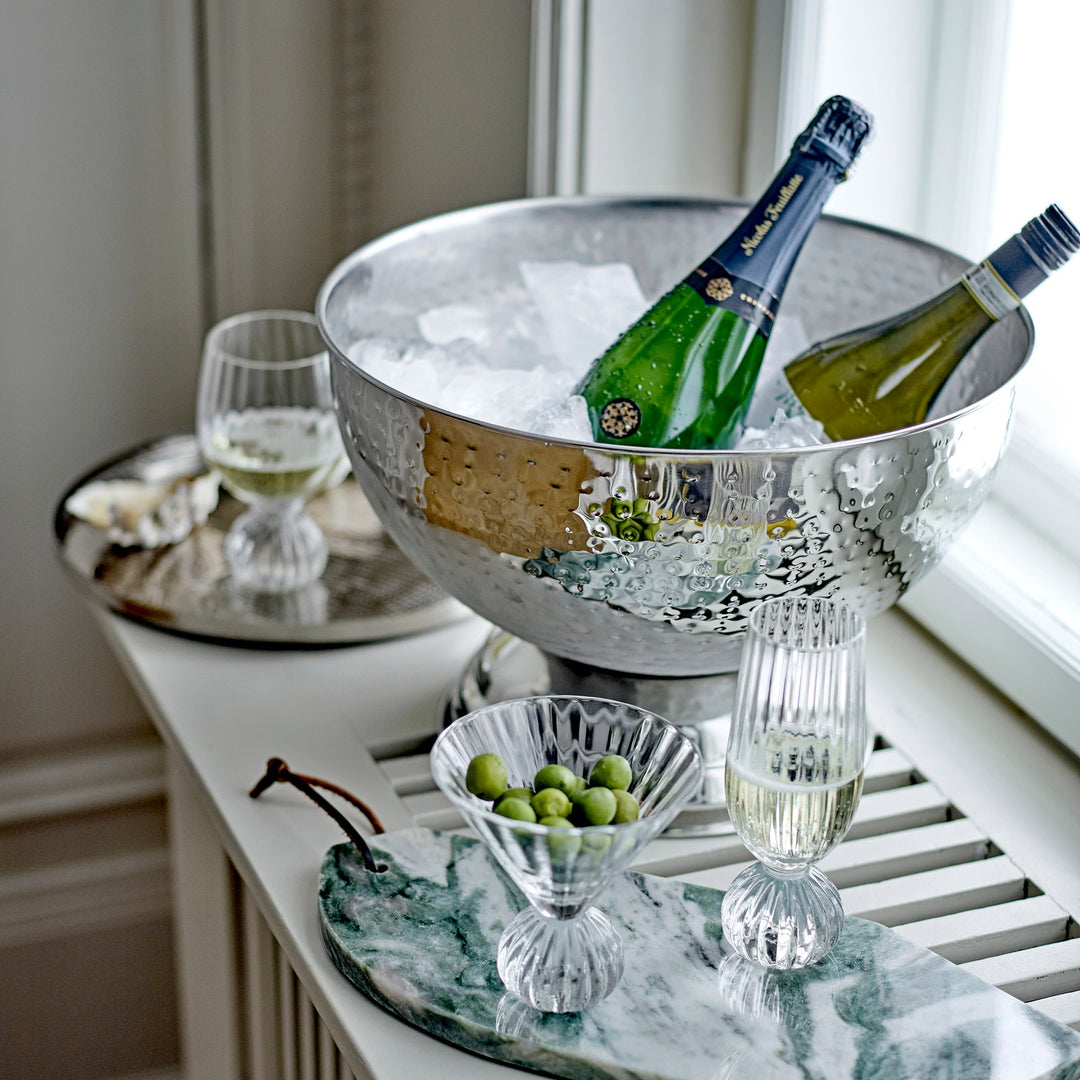 Kaluka Champagne Bowl in Silver