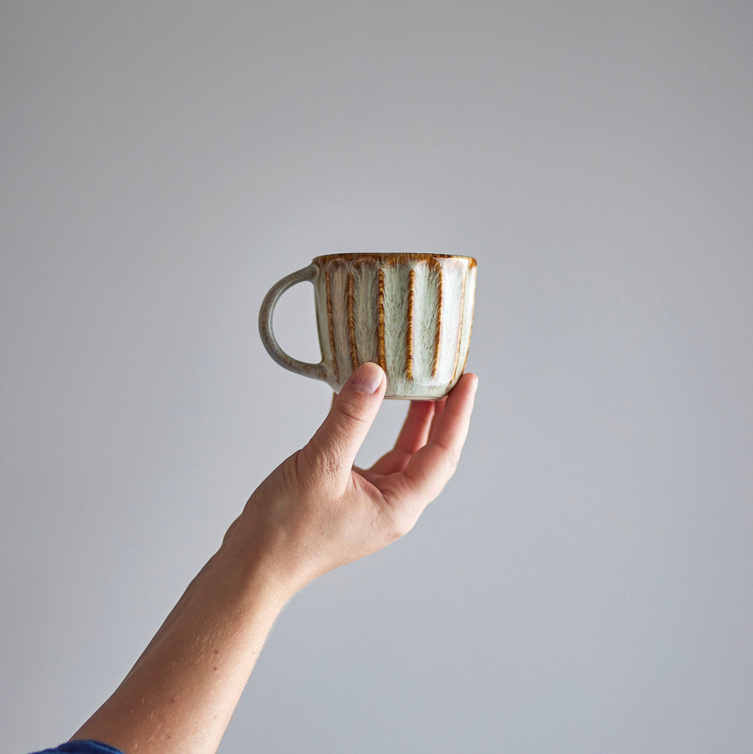 Fleur Cup in Nature Stoneware