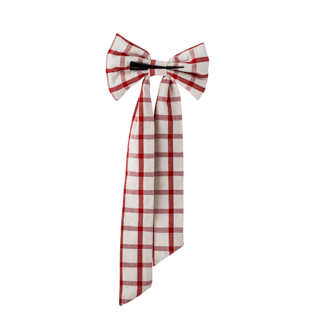 Ruby Bow Cotton Decoration