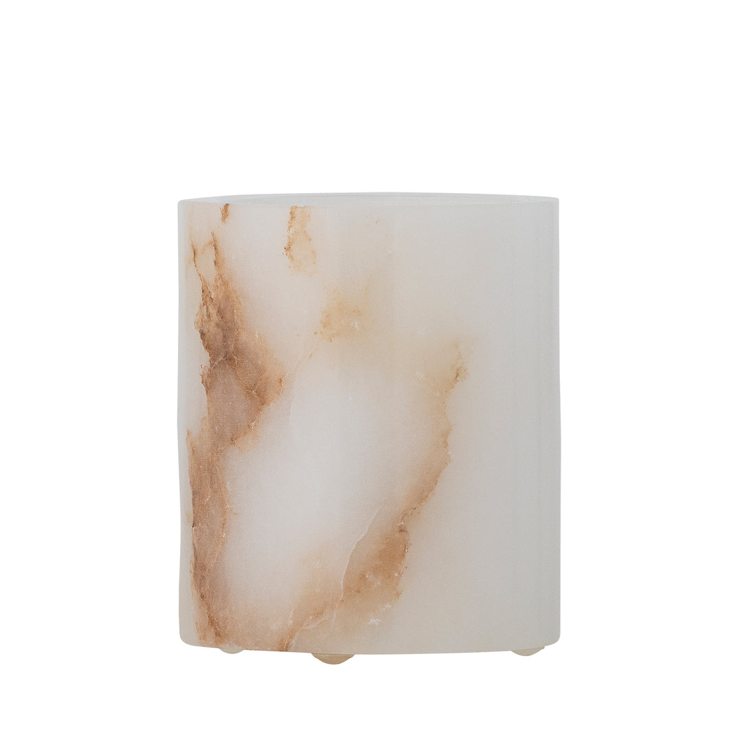 Annebel Votive White Alabaster
