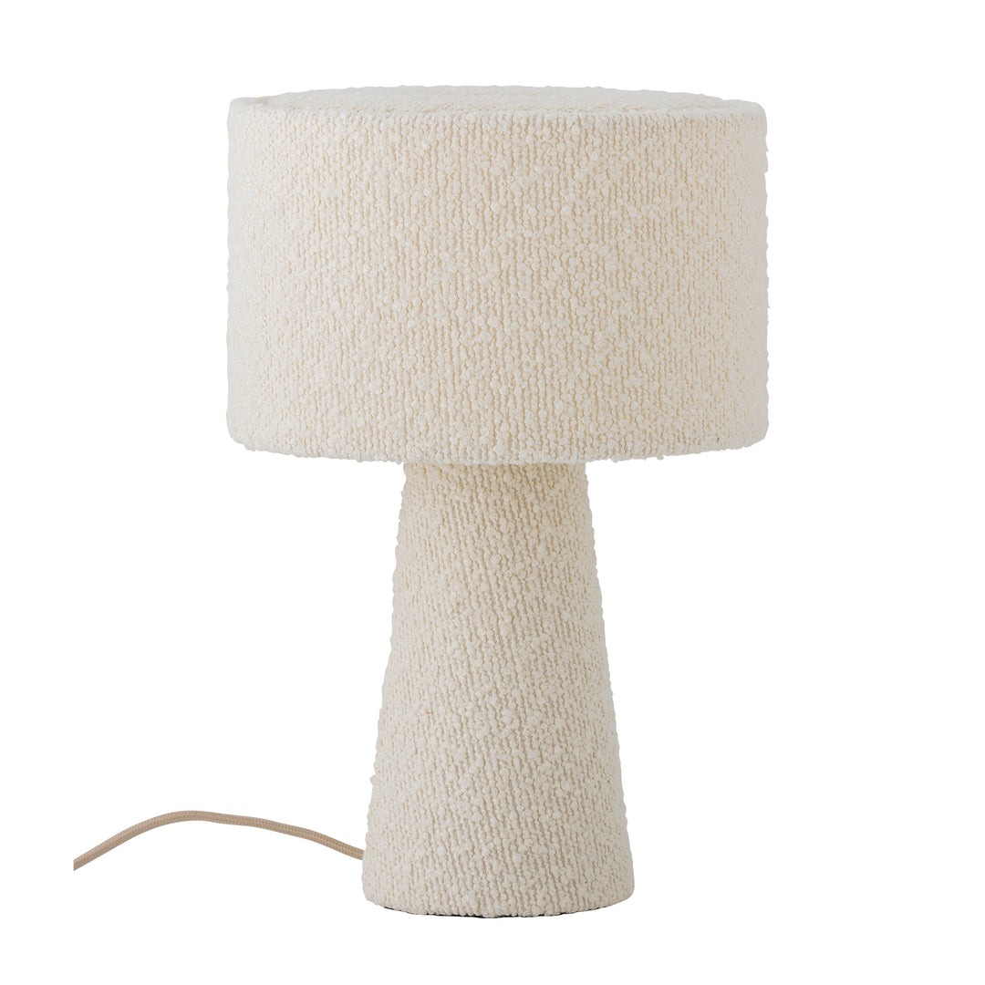 Emmie Table lamp in White Polyester